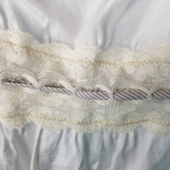 Free People ivory button ruffle blouse - Picture 7 of 10